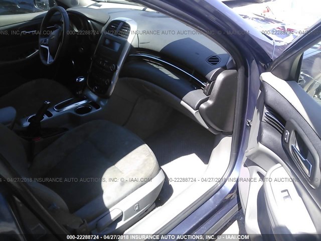 1G11B5SLXEF223436 - 2014 CHEVROLET MALIBU LS BLUE photo 5