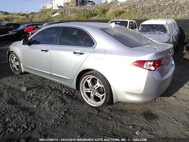 JH4CU2F60CC001448 - 2012 ACURA TSX TECH SILVER photo 3