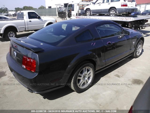 1ZVHT82H895133713 - 2009 FORD MUSTANG GT GRAY photo 4