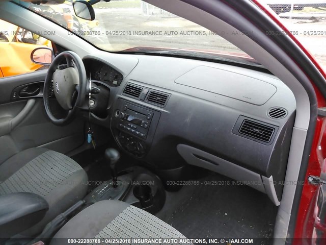 1FAFP34N37W311478 - 2007 FORD FOCUS ZX4/S/SE/SES 红色 照片 5