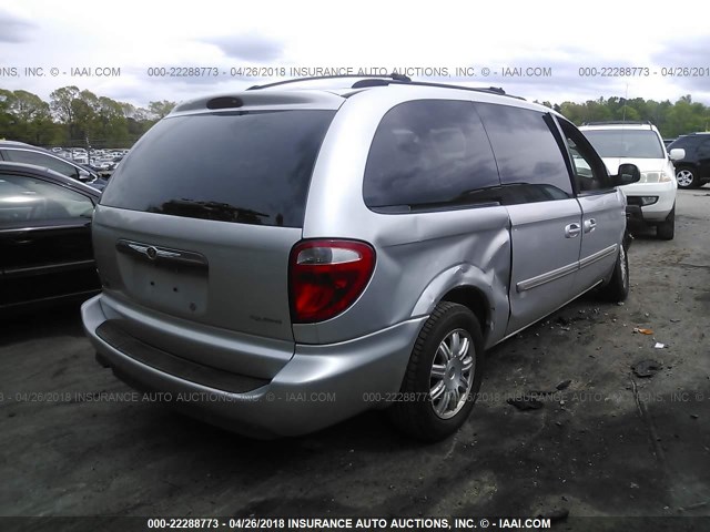 2A4GP54L56R690610 - 2006 CHRYSLER TOWN & COUNTRY TOURING SILVER photo 4