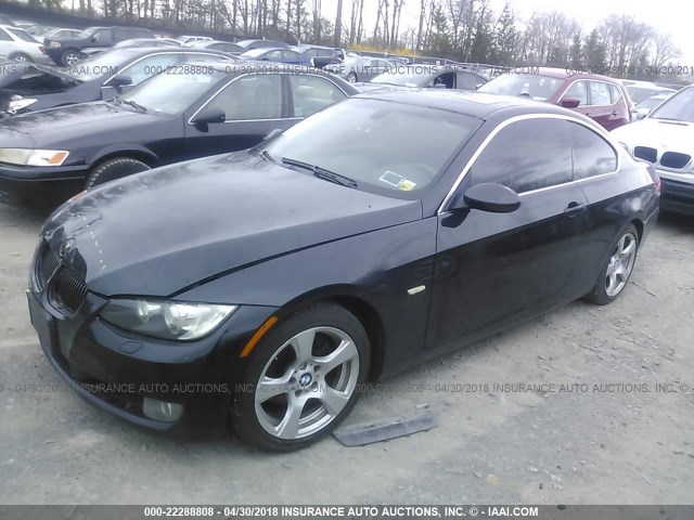 WBAWV53578P078114 - 2008 BMW 328 XI SULEV BLACK photo 2