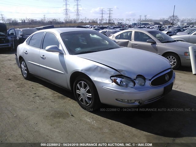 2G4WC532151295113 - 2005 BUICK LACROSSE CX SILVER photo 1