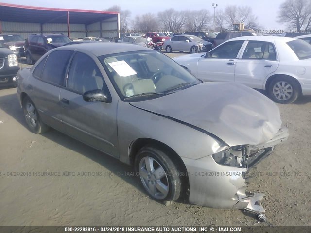 1G1JF52F737144599 - 2003 CHEVROLET CAVALIER LS SILVER photo 1