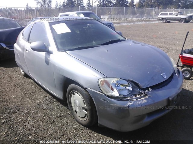 JHMZE14781T003247 - 2001 HONDA INSIGHT SILVER photo 1