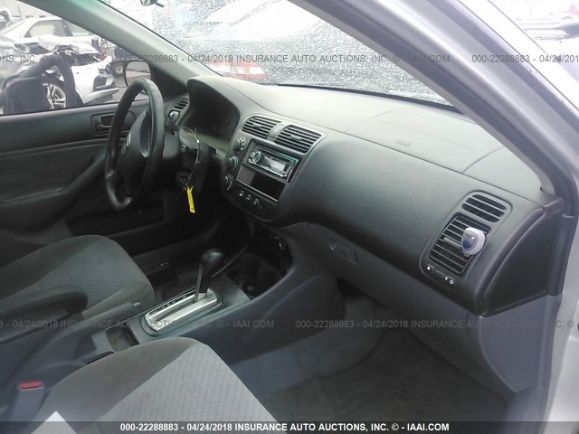 2HGES16344H618948 - 2004 HONDA CIVIC DX VP 银色 照片 5