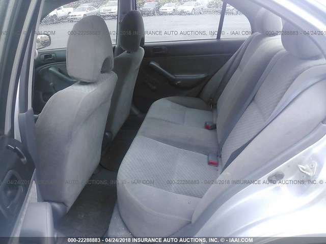 2HGES16344H618948 - 2004 HONDA CIVIC DX VP 银色 照片 8