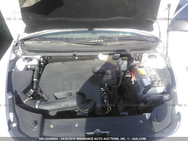 1G1ZA5E17BF314787 - 2011 CHEVROLET MALIBU LS 白色 照片 10