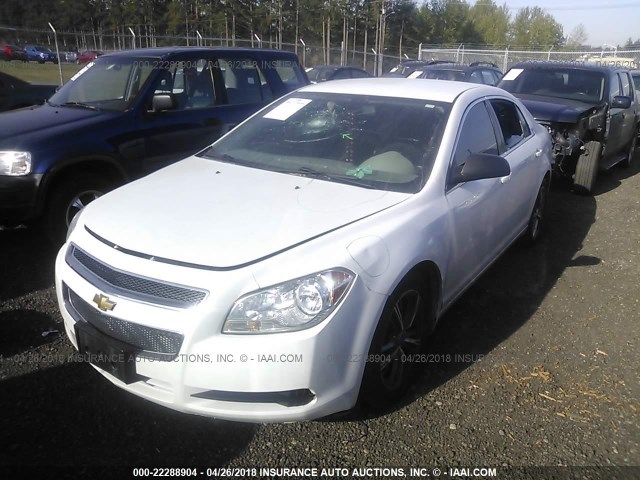 1G1ZA5E17BF314787 - 2011 CHEVROLET MALIBU LS 白色 照片 2