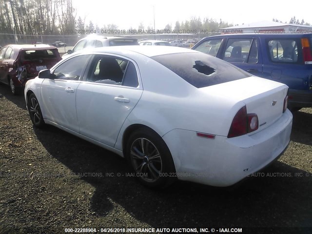 1G1ZA5E17BF314787 - 2011 CHEVROLET MALIBU LS 白色 照片 3