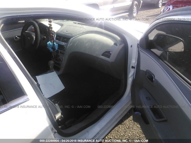 1G1ZA5E17BF314787 - 2011 CHEVROLET MALIBU LS 白色 照片 5