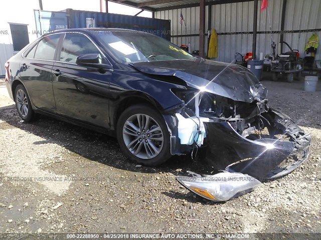 4T1BF1FK1GU211972 - 2016 TOYOTA CAMRY LE/XLE/SE/XSE BLACK photo 1