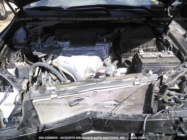 4T1BF1FK1GU211972 - 2016 TOYOTA CAMRY LE/XLE/SE/XSE BLACK photo 10