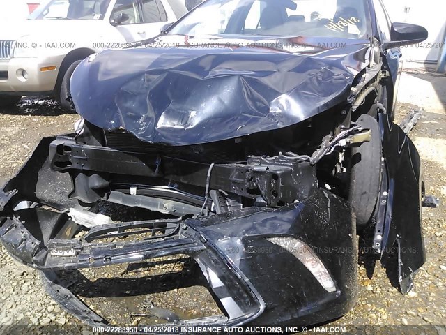 4T1BF1FK1GU211972 - 2016 TOYOTA CAMRY LE/XLE/SE/XSE BLACK photo 6