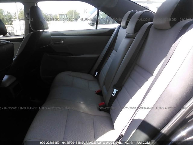 4T1BF1FK1GU211972 - 2016 TOYOTA CAMRY LE/XLE/SE/XSE BLACK photo 8