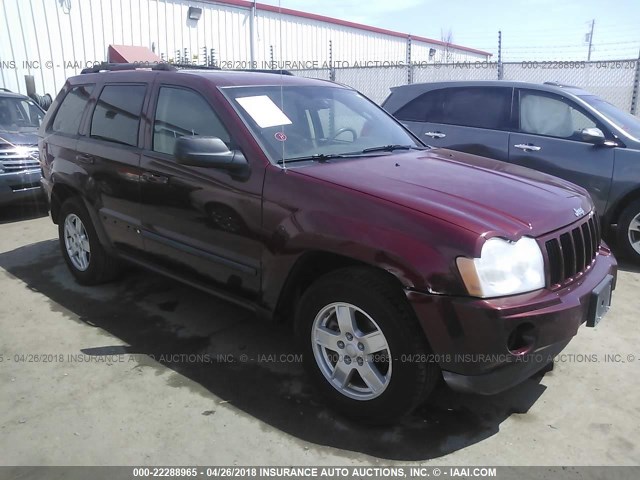 1J8GR48K97C507448 - 2007 JEEP GRAND CHEROKEE LAREDO/COLUMBIA/FREEDOM 红色 照片 1