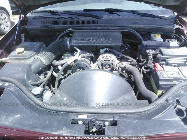 1J8GR48K97C507448 - 2007 JEEP GRAND CHEROKEE LAREDO/COLUMBIA/FREEDOM 红色 照片 10