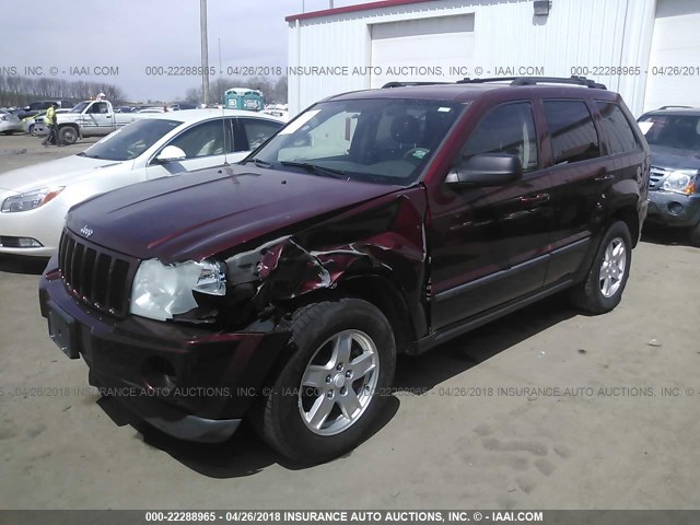 1J8GR48K97C507448 - 2007 JEEP GRAND CHEROKEE LAREDO/COLUMBIA/FREEDOM 红色 照片 2