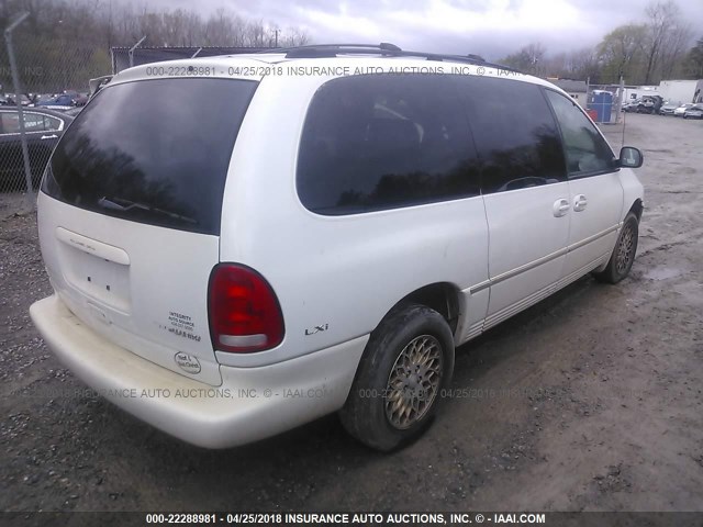 1C4GT64L6WB572748 - 1998 CHRYSLER TOWN & COUNTRY LXI WHITE photo 4