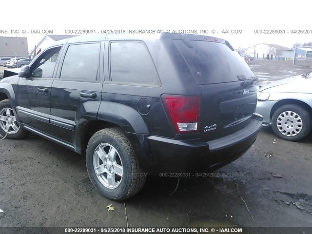 1J8GR48K57C638991 - 2007 JEEP GRAND CHEROKEE LAREDO/COLUMBIA/FREEDOM 黑色 照片 3