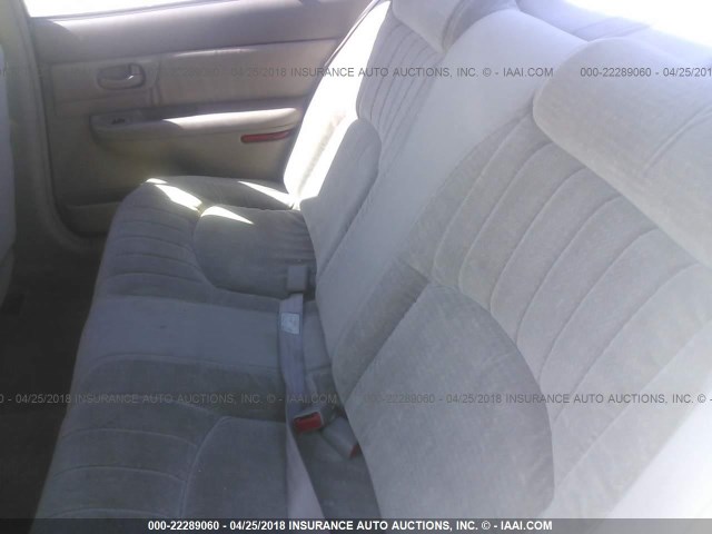 2G4WS52J1Y1106749 - 2000 BUICK CENTURY CUSTOM WHITE photo 8