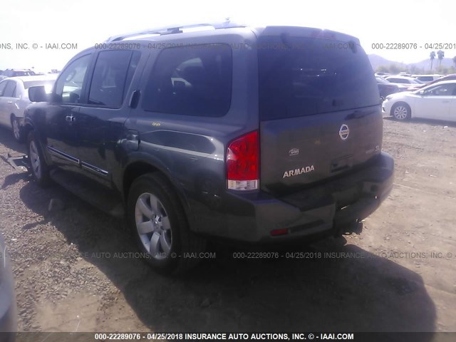 5N1BA0ND5CN615003 - 2012 NISSAN ARMADA SV/SL/PLATINUM BLACK photo 3