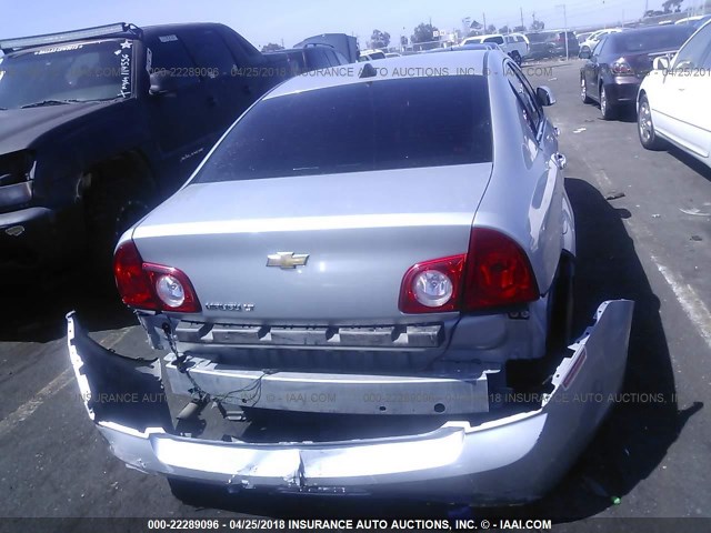 1G1ZC5EU7CF141410 - 2012 CHEVROLET MALIBU 1LT 银色 照片 6