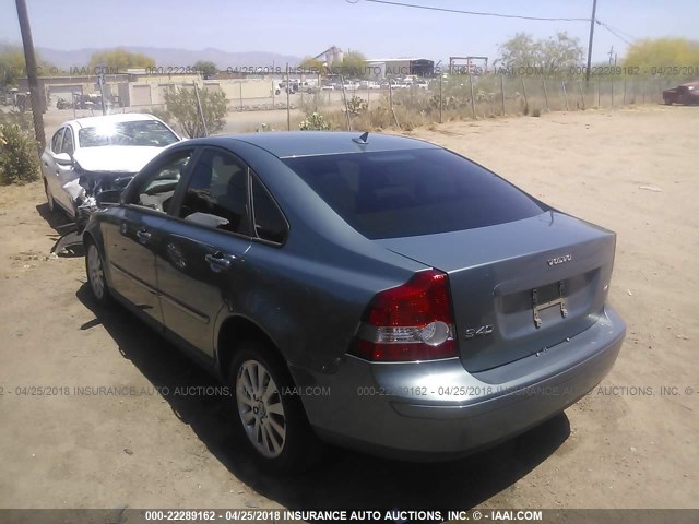 YV1MS382952046404 - 2005 VOLVO S40 2.4I TURQUOISE photo 3