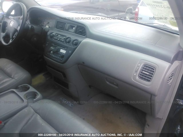 5FNRL18093B115355 - 2003 HONDA ODYSSEY EXL ლურჯი ფოტო 5