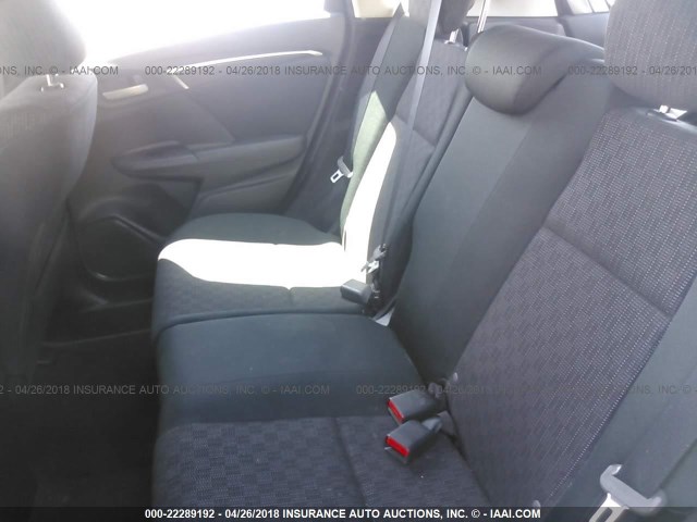 3HGGK5H57FM760018 - 2015 HONDA FIT LX Gri fotoğraf 8