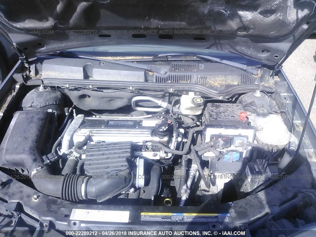 1G8AL55F96Z107892 - 2006 SATURN ION LEVEL 3 GRAY photo 10