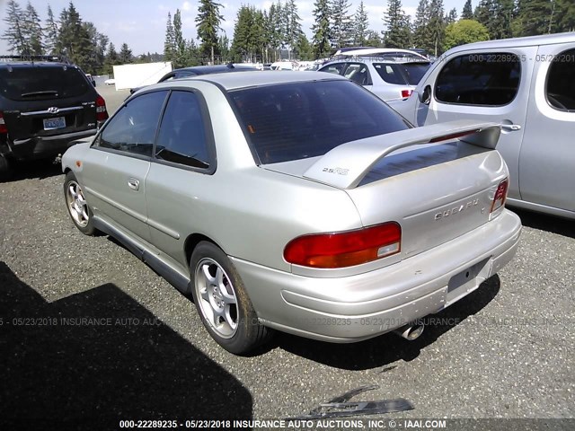 JF1GM6754YG403074 - 2000 SUBARU IMPREZA RS TAN photo 3