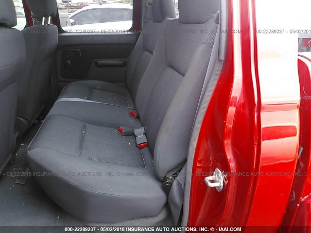 1N6ED27Y93C414928 - 2003 NISSAN FRONTIER CREW CAB XE/CREW CAB SE RED photo 8