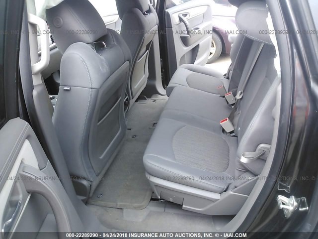 1GNKRFKD3EJ275579 - 2014 CHEVROLET TRAVERSE LS GRAY photo 8