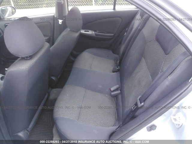 3N1AB51D44L473019 - 2004 NISSAN SENTRA SE-R SPEC V GRAY photo 8