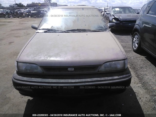 1Y1SK5463NZ001172 - 1992 GEO PRIZM LSI BEIGE photo 6