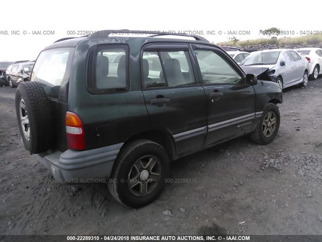 2CNBJ13C036951338 - 2003 CHEVROLET TRACKER Unknown photo 4