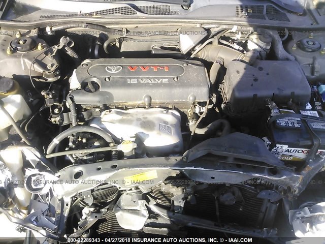 4T1BE32K84U860832 - 2004 TOYOTA CAMRY LE/XLE/SE ნაცრისფერი ფოტო 10