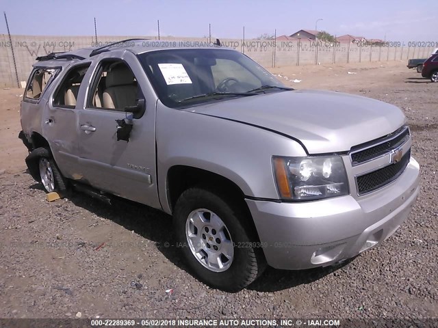 1GNFK23089R156704 - 2009 CHEVROLET TAHOE K1500 LT SILVER photo 1