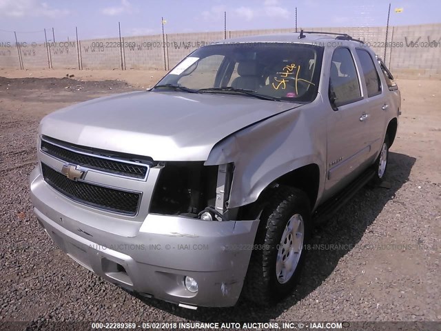 1GNFK23089R156704 - 2009 CHEVROLET TAHOE K1500 LT SILVER photo 6