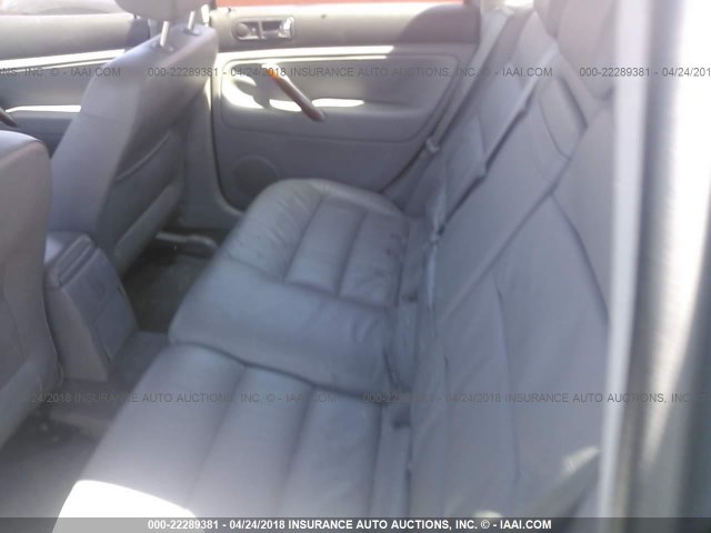 WVWWH63B83E165627 - 2003 VOLKSWAGEN PASSAT GLX 灰色 照片 8