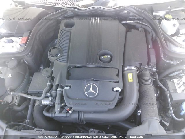 WDDGF4HB6DA759266 - 2013 MERCEDES-BENZ C 250 WHITE photo 10