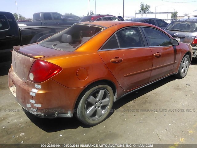 1G2ZH548154125851 - 2005 PONTIAC G6 GT ORANGE photo 4