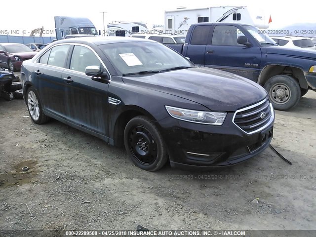 1FAHP2J83DG128721 - 2013 FORD TAURUS LIMITED BLACK photo 1