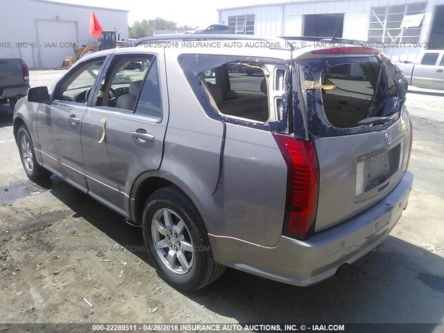 1GYEE637160154884 - 2006 CADILLAC SRX GRAY photo 3