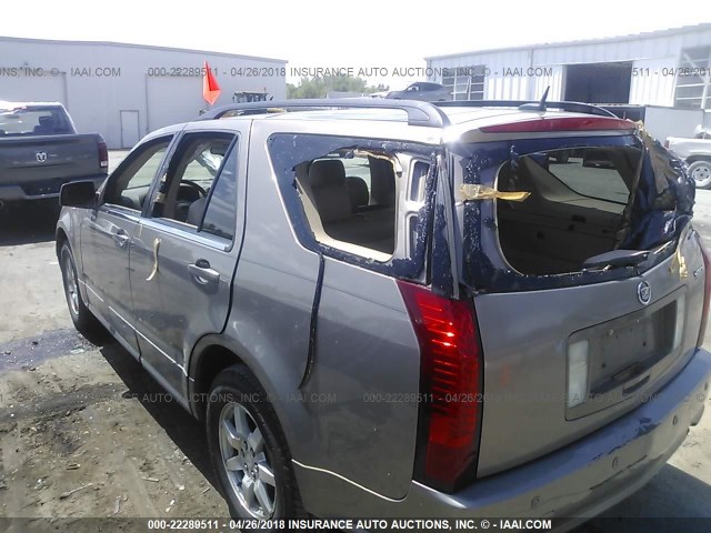 1GYEE637160154884 - 2006 CADILLAC SRX GRAY photo 6