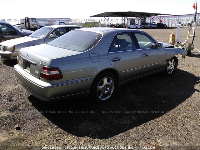 JNKBY31A3YM302105 - 2000 INFINITI Q45 T GREEN photo 4