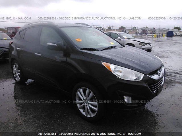 KM8JU3AC1AU036854 - 2010 HYUNDAI TUCSON GLS/LIMITED 黑色 照片 1