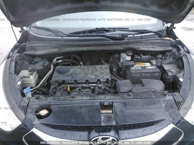 KM8JU3AC1AU036854 - 2010 HYUNDAI TUCSON GLS/LIMITED 黑色 照片 10