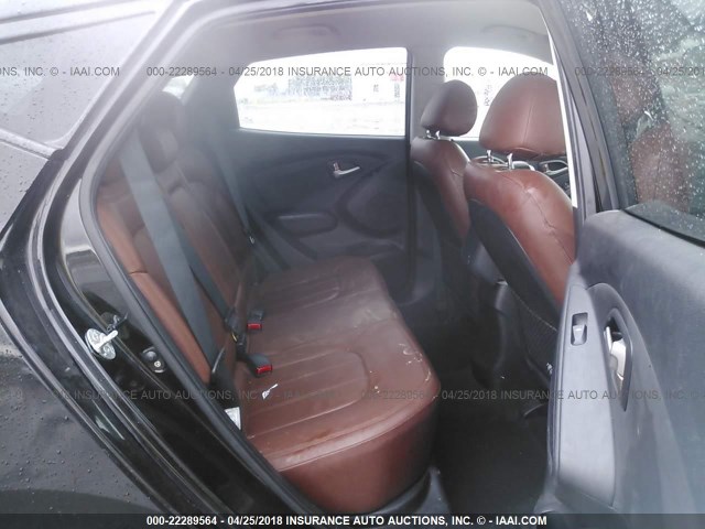 KM8JU3AC1AU036854 - 2010 HYUNDAI TUCSON GLS/LIMITED 黑色 照片 8